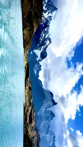 Cuernos del paine, vista desde el catamaran en el lago pehoe🛳️ #torresdelpaine #lagopehoe #cuernosdelpaine #chile🇨🇱 #surdechile 