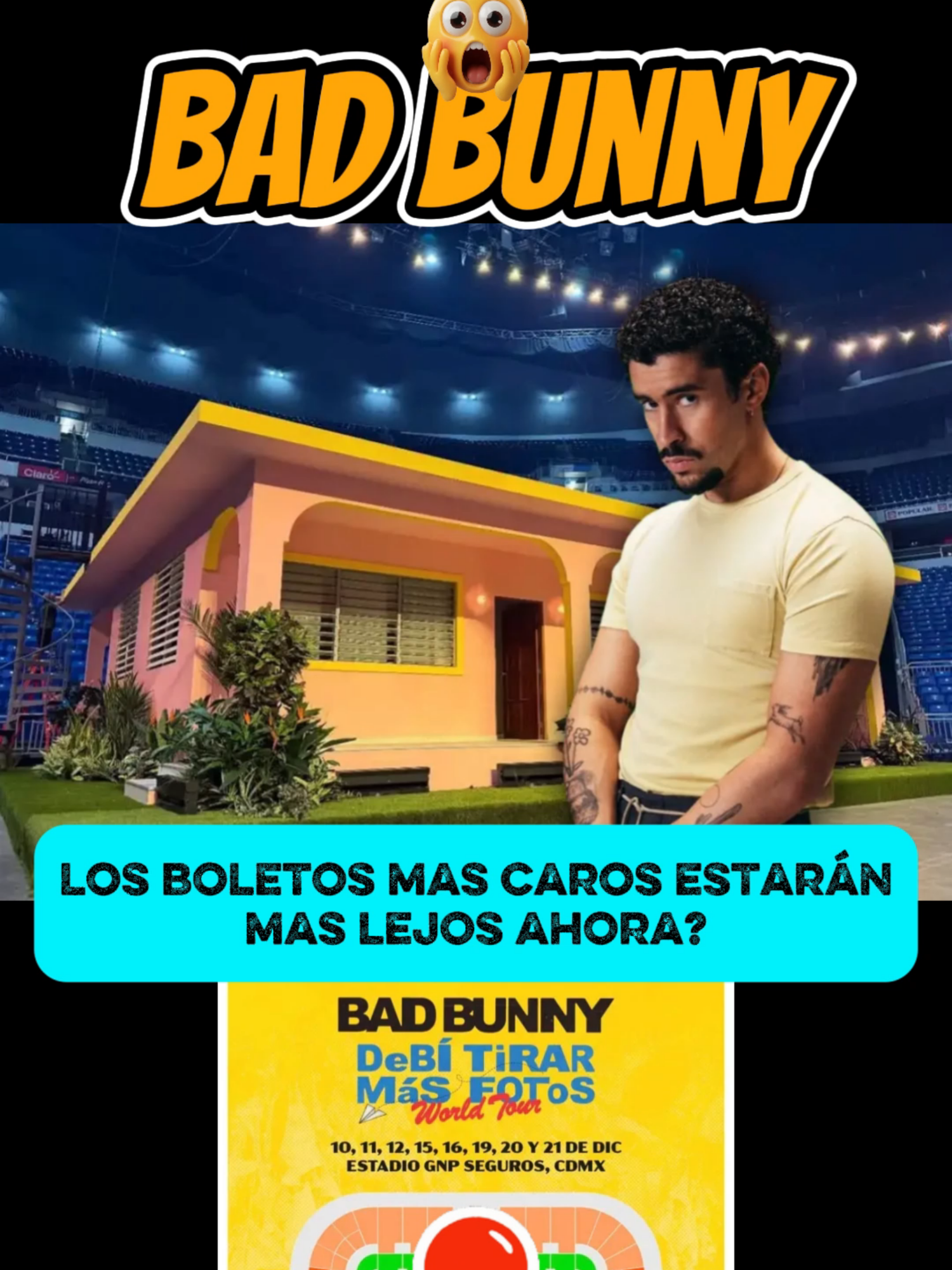 Los boletos mas caros quedarón mas lejos de 