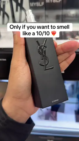 If you want to smell really good for the new year, you should definitely try this fragrance by YSL called myself #YSL #holidayhauls #fragrance #cologne #perfume 