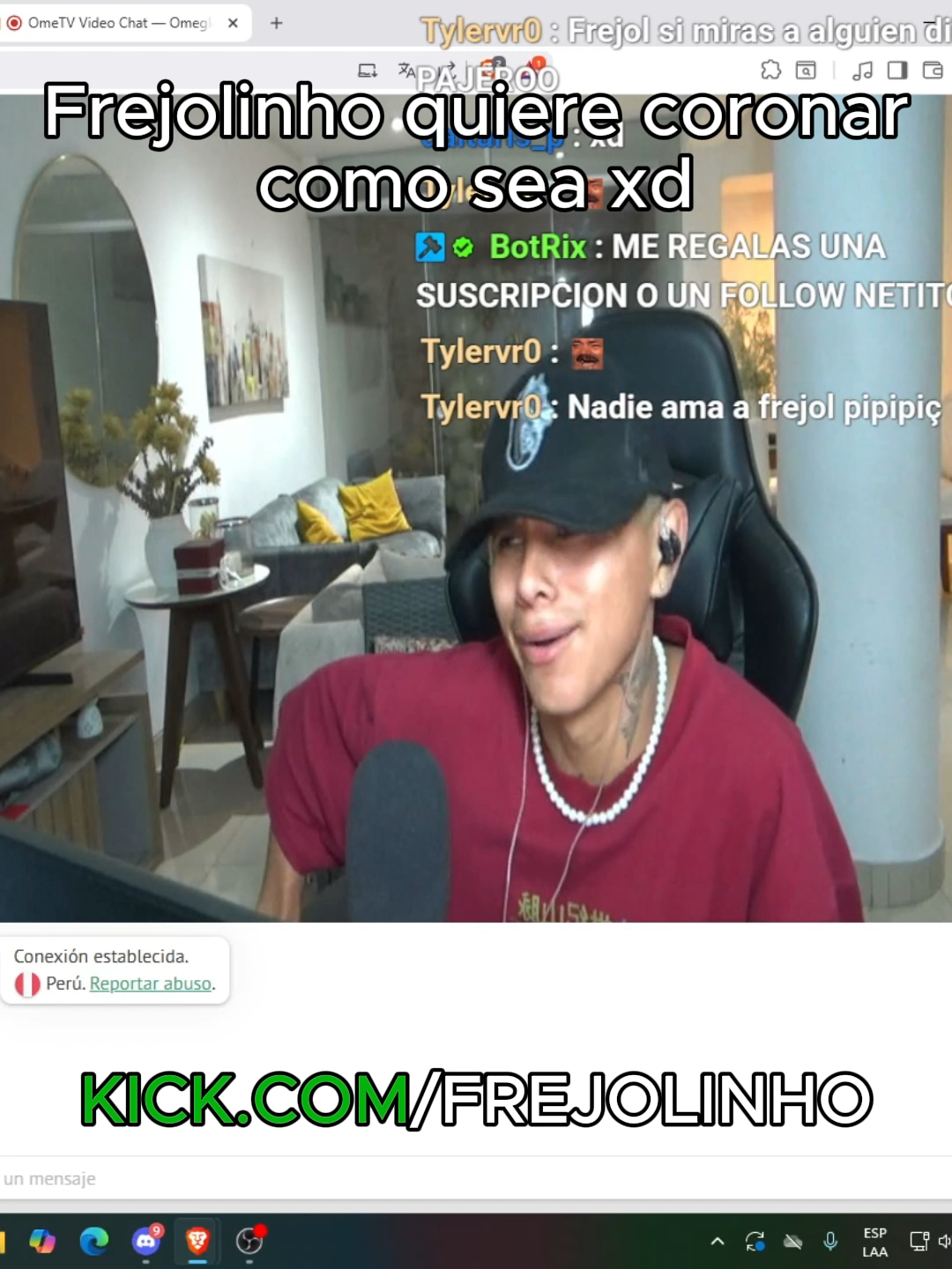 Frejolinho quiere remojar xd @frejolinho #parati #frejolinho #cybxca #kickperu #jotajoda