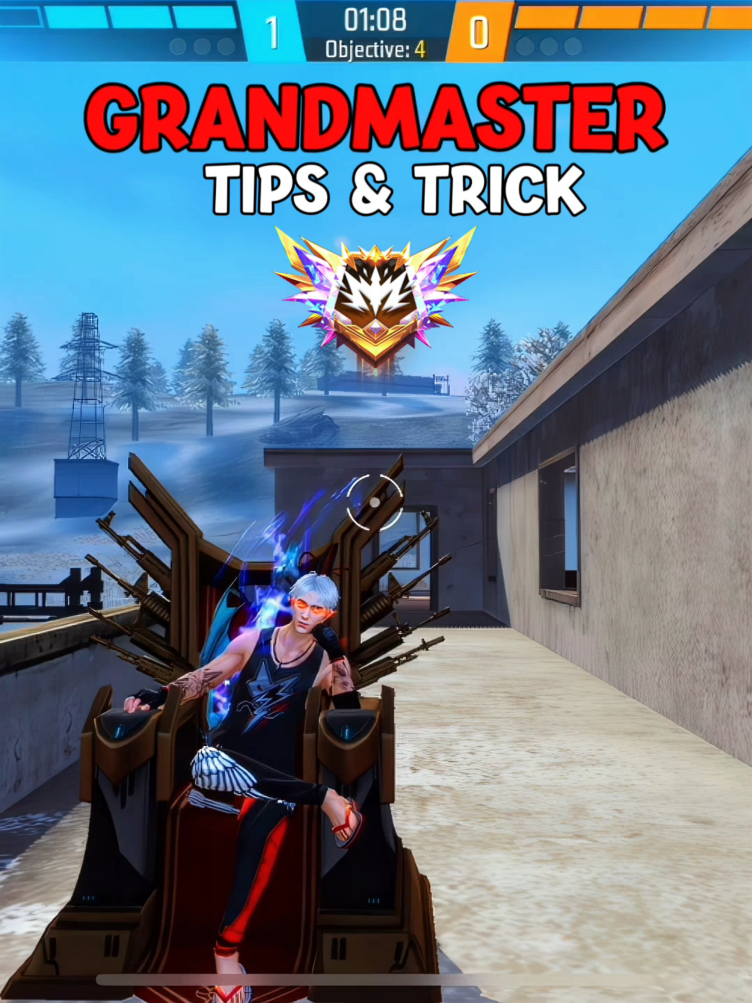 Grandmaster Tips and Trick #jokkiegames #battleroyale#freefirenigeria🇳🇬