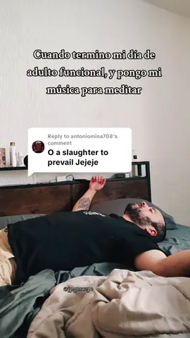 Replying to @antoniomina708 ya también nos toca descansar a nosotros 🤘🏻🙂‍↕️ #slaughtertoprevailmusic #alextheterrible #demolisher #metalcore #hardcore 