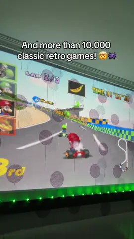 The perfect Christmas gift for a 90s kid! 🤩🎁 #retrogaming #retrogames #retroconsole #90skid #projector  This retro console projector have more than 10 consoles and 10.000 classic retro games! Every 90s kid dream! 🤩👾🕹️