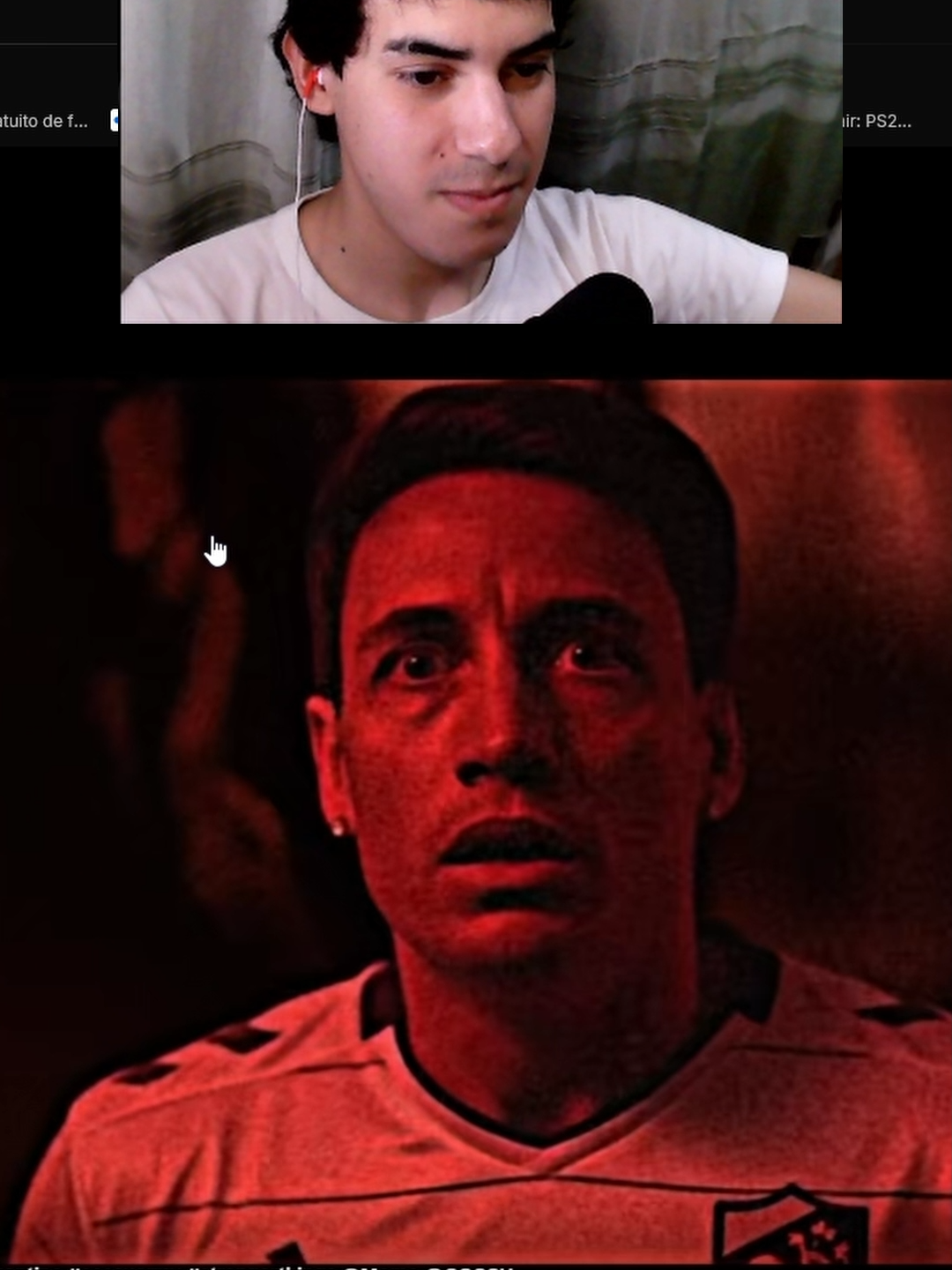 Puedo caer así al otro lado? #clip #clipdetwitch #twich #reaccion #videoviral