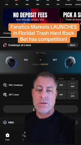 Fanatics Markets LAUNCHES in Florida! Trash Hard Rock Bet has competition! #florida #sportsbook #hardrockbet #fanatics #fyp 