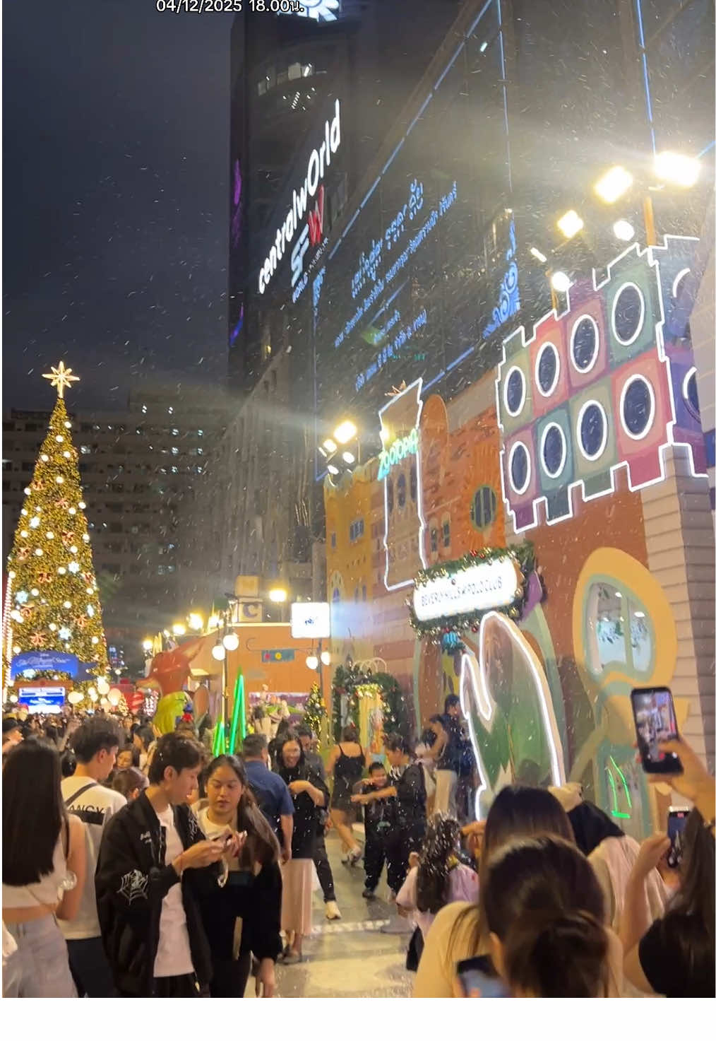 มาเช็คอินแล้วน๊าาาาา 🎄 #เซ็นทรัลเวิลด์  #centralworld #คริสต์มาส  #christmas #ตามกระแส 