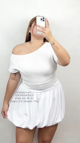 Cloud dancer, pantone color of the year! #riadechavez #plussizetiktok #midsizefashion #pantonecoloroftheyear 