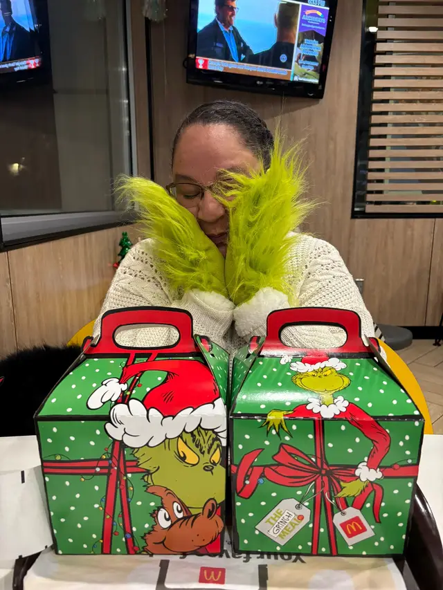 Finally got the Grinch Meal… my heart grew 3 sizes AND my calorie count tripled.