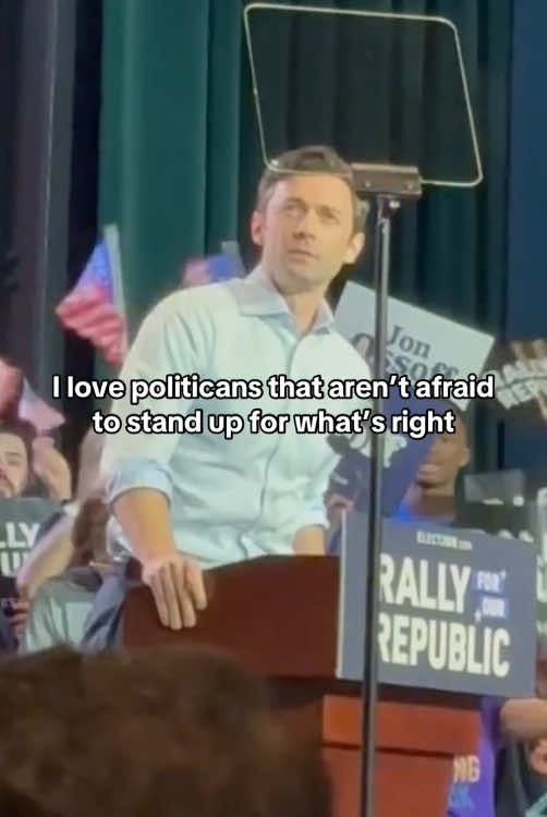 there’s a reason the crowd is so loud 👏🥹 #jonossoff #georgia