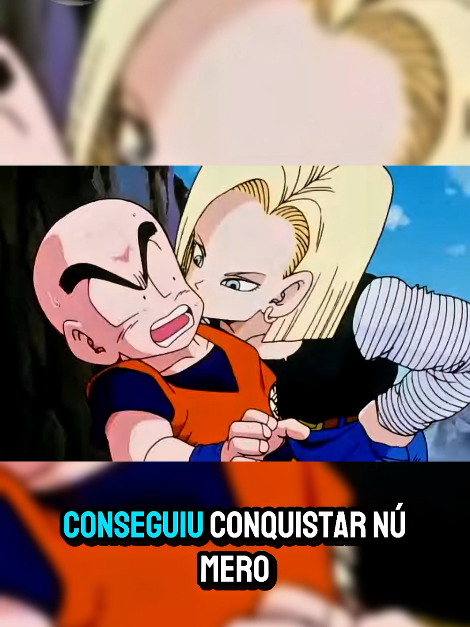 Como o Kuririn Conseguiu conquistar a Número 18? #dragonball #dragonballz 