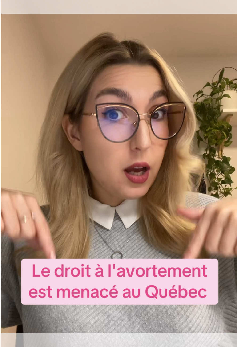 Le droit à l’avortement est menacé au Québec Vidéos complémentaires:  Actualité: @alexxplique  Aspect légal: @Malik Shabazz  #avortement #droitsdesfemmes #polqc #féminisme 
