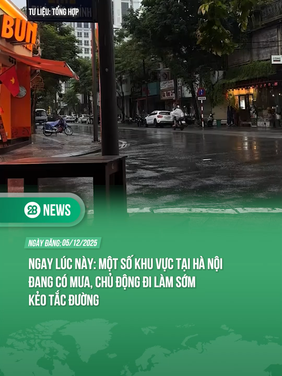 MƯA RÉT + TẮC ĐƯỜNG NỮA ĐỦ KHỔ LUÔN #theanh28 #theanh28news #tiktoknews