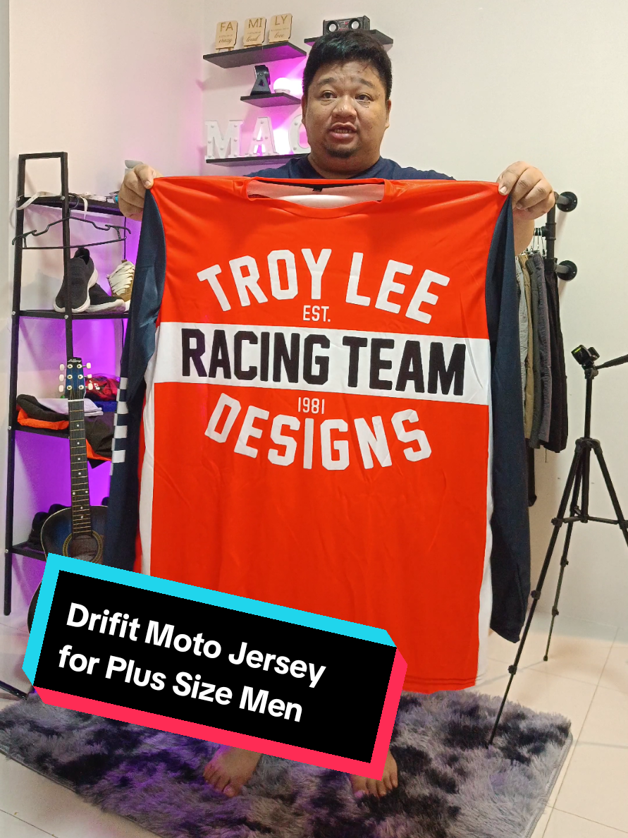 Drifit Moto Jersey for Plus Size Men #streetwear #menswear #OOTD #styleinspo #TshirtFashion 