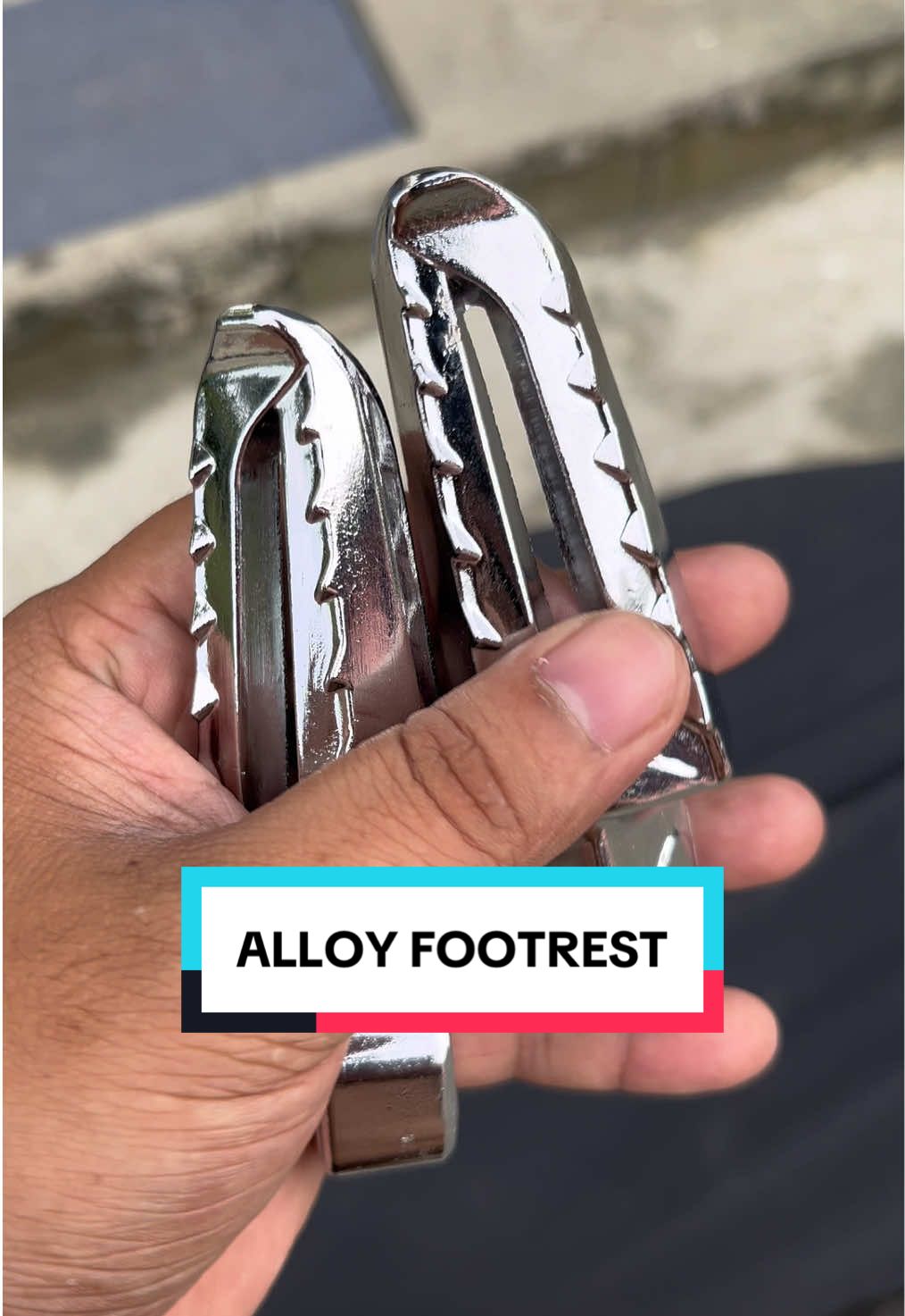 ALLOY FOOTREST #alloyfootrest #footrest 