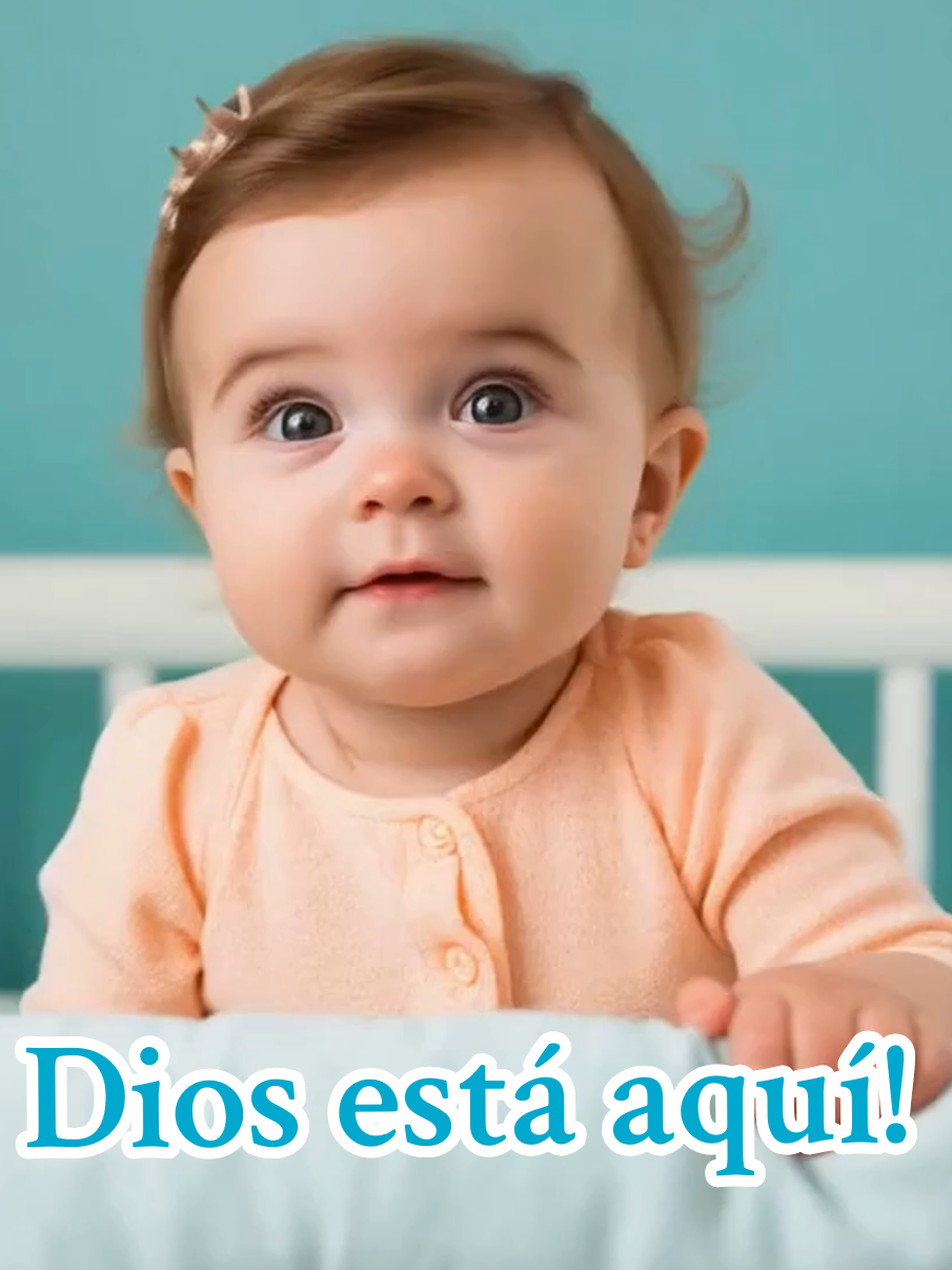 Bebé hermoso cantando 