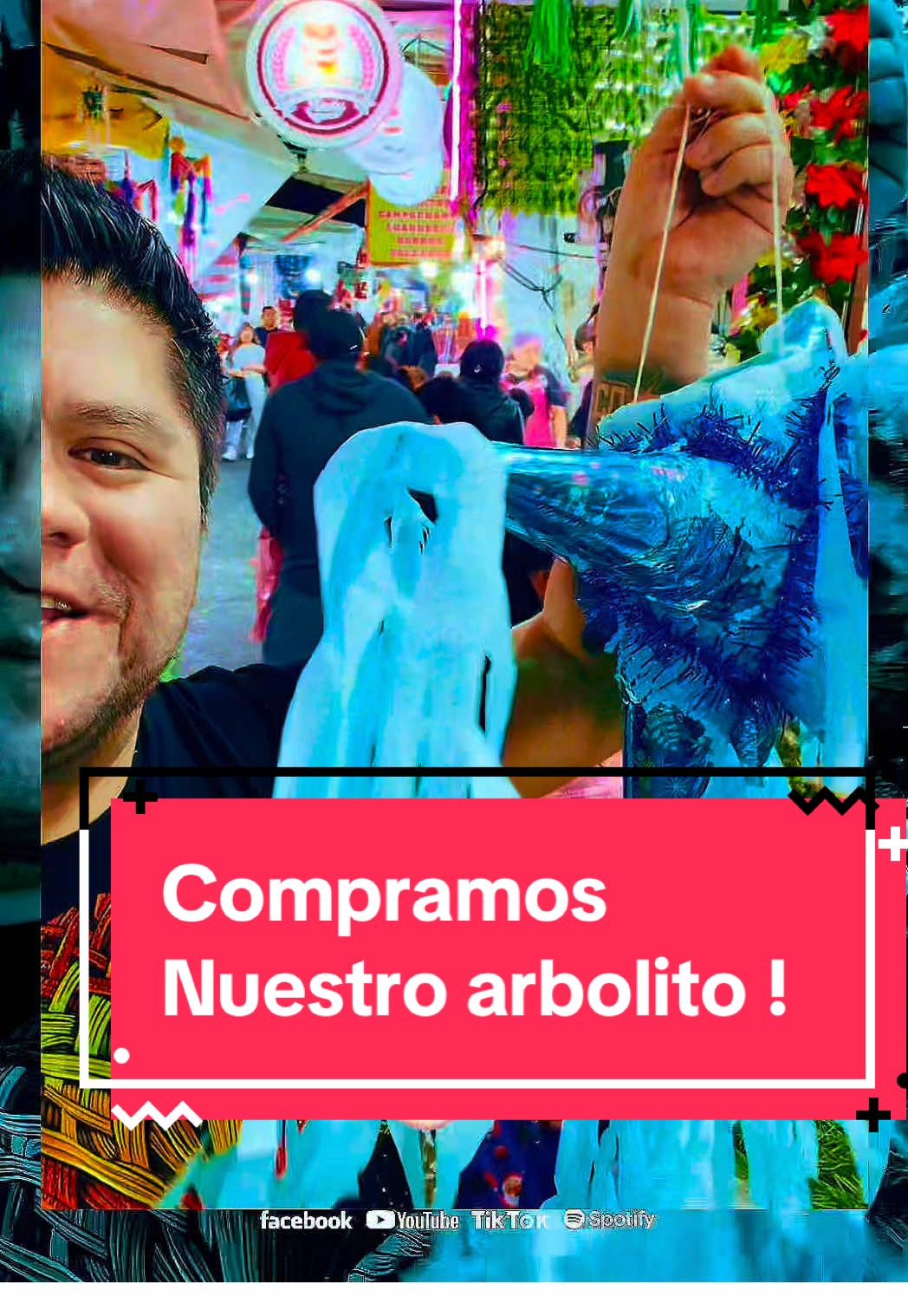 Compramos nuestros arbolito !!!#losjrsaguilar #sonidolosjrs #quellorequellore #cdmx #navidadentiktok 