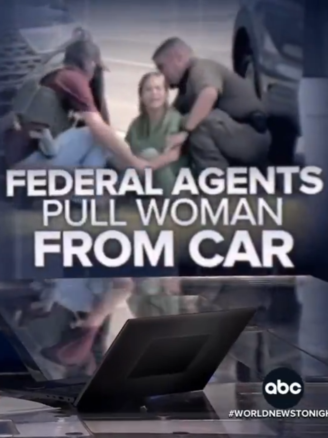 New video appears to show federal agents pulling a woman from her car in Key Largo, Florida. The woman shouts for help, insisting she's a U.S. citizen. Officials said that she was 