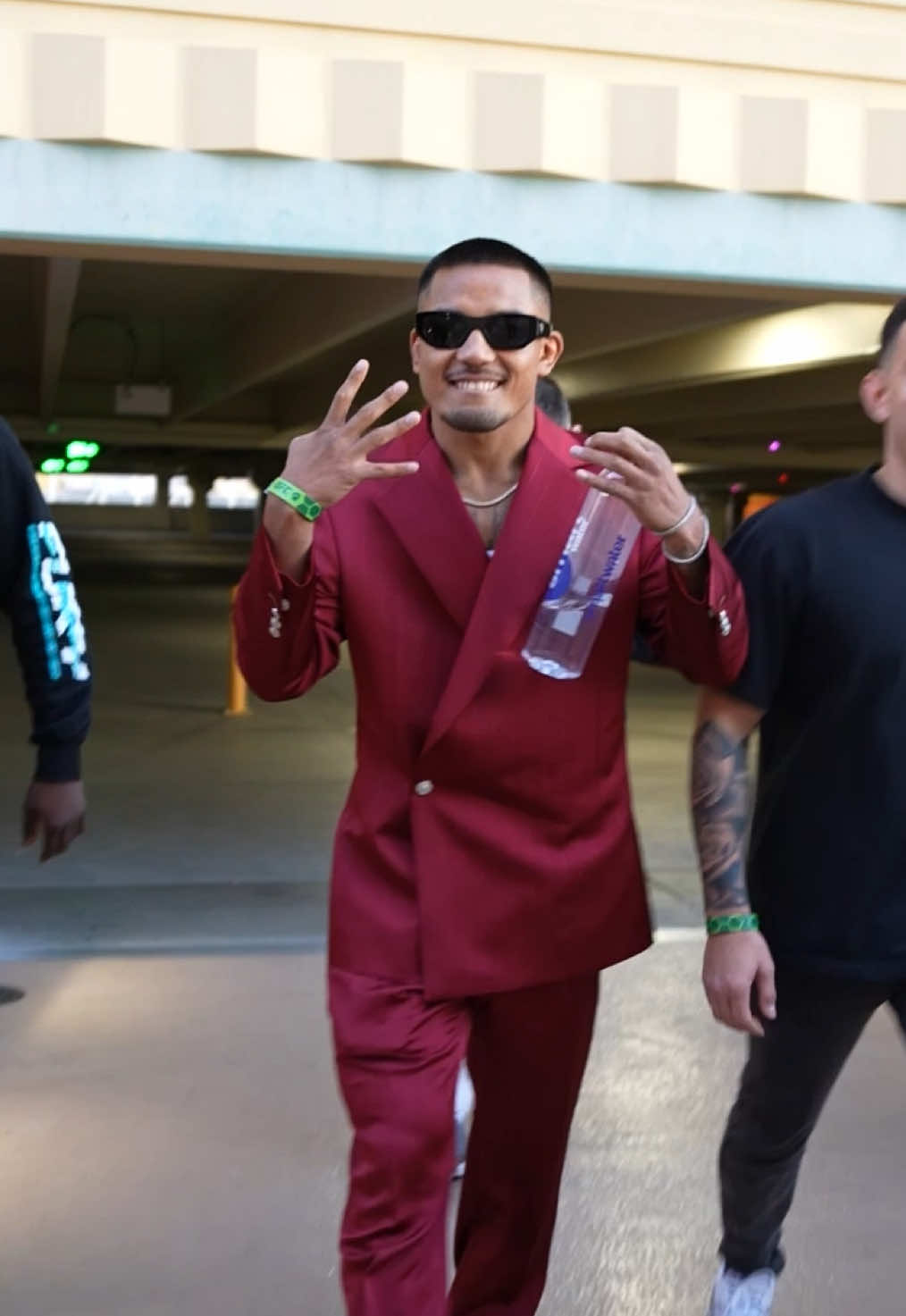 The #UFC323 co-main event have arrived to the press conference. It’s getting real 😤 #UFC #mma  [  | SAT DEC 6 at 10pmET on @ESPN PPV ]