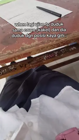 kenapa yak padahal jauh, ga kena dan aku ga ngapa²in dia..😀 #ujian #xyzbca #fy #4u 