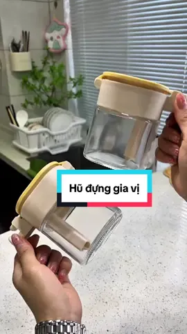 Hũ đựng gia vị thông minh #giadungtienich #giadungthongminh #fyp #hudunggiavi 