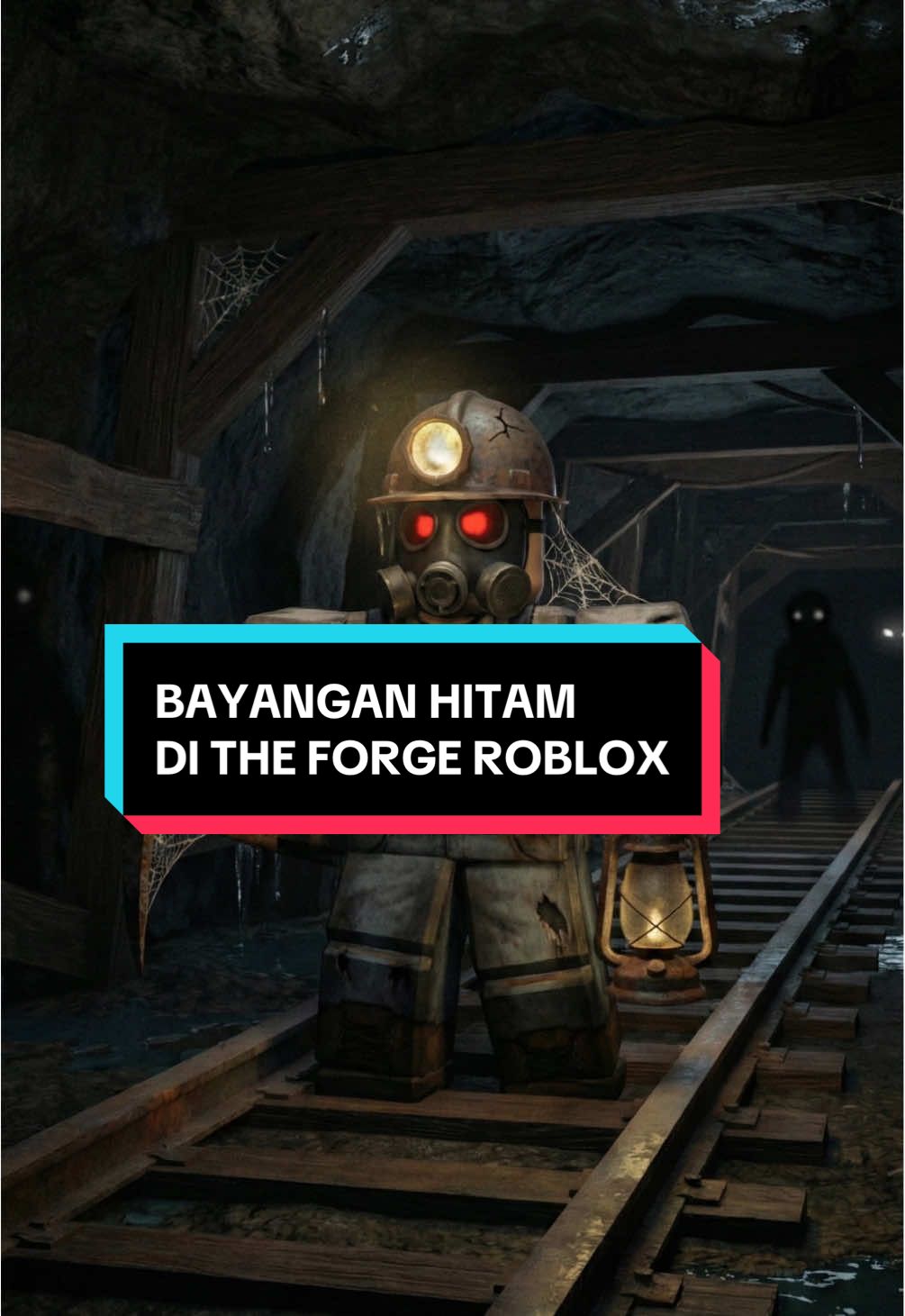 BAYANGAN HITAM DI THE FORGE ROBLOX #roblox #robloxhorror #creepypasta #theforgeroblox #fakesituation⚠️fake⚠️ 