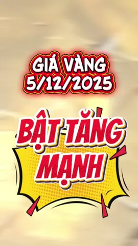 sáng 5-12/2025, giá vàng thế giới bật tăng mạnh — lên khoảng 4.210 USD/ounce, tăng ~35 USD chỉ trong vài giờ.  Nguyên nhân chính được đưa ra: thị trường đang kỳ vọng Cục Dự trữ Liên bang Mỹ (Fed) sẽ hạ lãi suất thêm ~0,25 điểm phần trăm.  Các yếu tố hỗ trợ khác: lợi suất trái phiếu Mỹ kỳ hạn 10 năm giảm — điều này làm giảm chi phí cơ hội của việc giữ vàng; đồng USD — đo qua chỉ số DXY — cũng ổn định, không gây áp lực lên giá vàng.  Với đà tăng của vàng thế giới, giá vàng trong nước — đặc biệt loại vàng trong nước phổ biến như SJC — thường sẽ biến động theo (thường tăng).  #xuhuong  #trending  #nguoiduatin24h  #Thongtin 