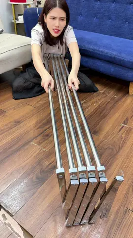 Giàn phơi quần áo Inox #gianphoiquanao #kimthach 