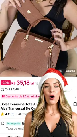 Elegante, prática e com acabamento impecável! #BolsaFeminina #Moda #Achadinhos #promoção #tiktokshop 