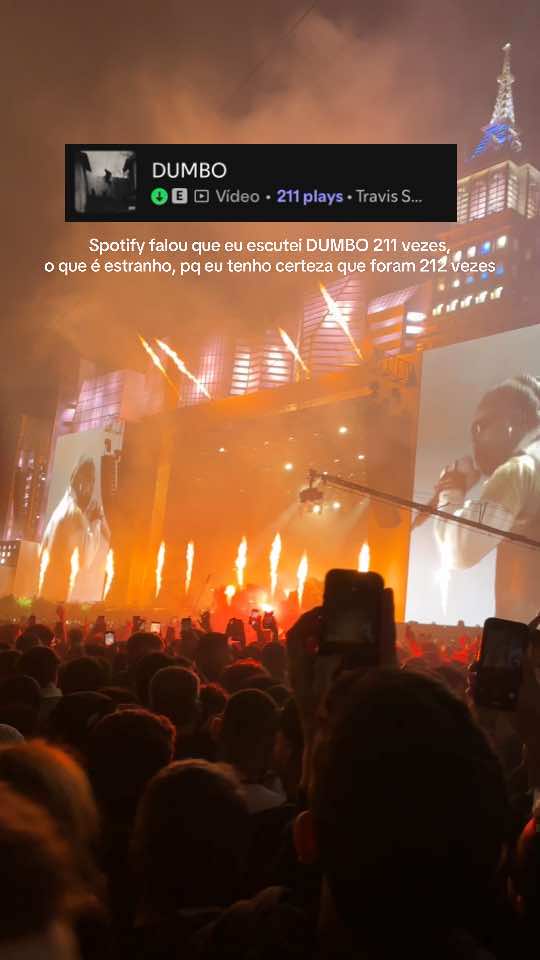 O que eu sinto saudade desse dia não tá escrito 😔😔 #fy #travisscott #spotify #wrapped #foryou 