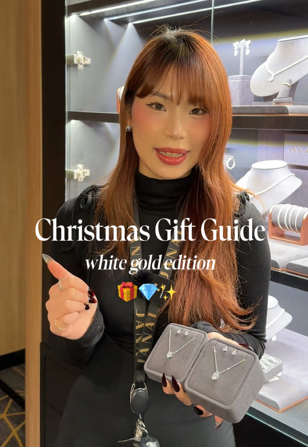 Looking for the best gift to give this Christmas? We’ve got you covered 😉💎✨ #janaijewellery#christmasgiftguide#christmasgiftideas#diamondjewellery#giftideas 