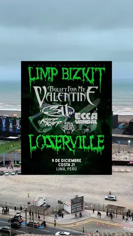 esperando el 9/12/25 para el Loserviller 🇵🇪🤘Limp Bizkit y Bullet for my Valentine  . . #limpbizkit #concierto #costa21 #diciembre 