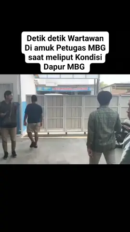 Viral.  Detik-detik Wartawan Di Amuk Petugas MBG.  .  . #fyp 