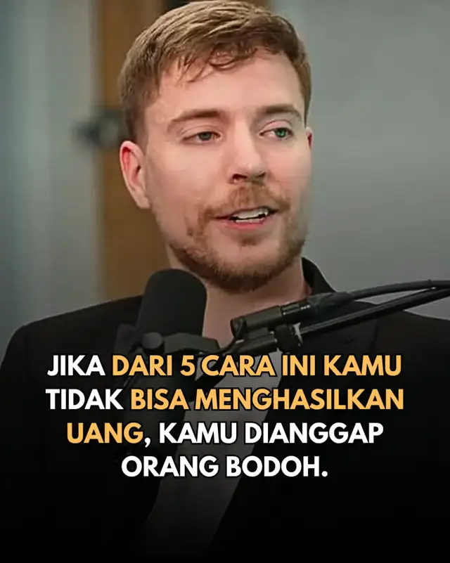 Di era sekarang kerja keras bukan jadi utama. Tetapi kerja keras di imbangi dengan kerja cerdas sudah pasti kamu bakalan jadi orang kaya. Dan ini aku bagikan untuk kalian secara gratis, semoga bisa membantu kalian untuk mendapatkan uang dan membantu kehidupan kalian yang lagi kekurangan atau yang lagi pas pasan. Manfaatkan kelima cara tersebut secara konsisten, karena bisa jadi dengan kalian konsisten kalian bisa mendapatkan uang dan hidup kalian bisa berubah jadi lebih baik. #bisnis #bisnisonline #sidehustle #bisnismodalkecil 