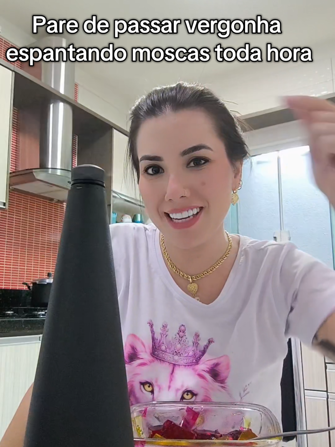 Pare de passar vergonha espantando moscas das comidas e deixe suas visitas se servirem a vontade com esse ventilador repelente de moscas , não precisa mais cobrir sua mesa delíciosa de comidas #tiktokshop  #comida #moscas #mosquito #repelente 