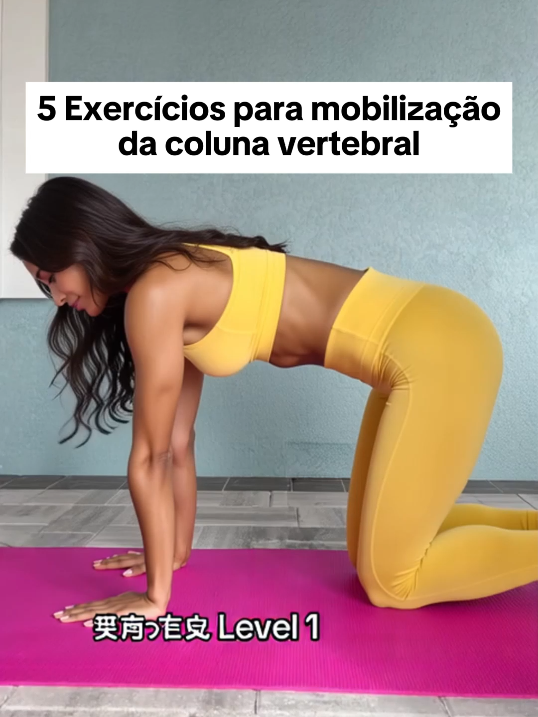 🧘🏼‍♀️ #spinehealth #dailyyoga #mobility #fyp #colunavertebral