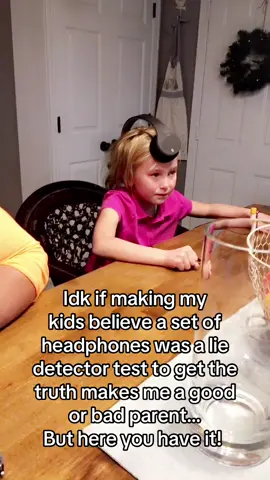 This is years old and we still laugh about it to this day, including the child getting the lie detector test done! 😂 #prank #prankvideo #kidsoftiktok #parenthack 