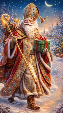 Святий Миколай #святиймиколай #🎁 #подарок #миколай #привітання Бажаю тобі цієї ночі справжнього дива! Хай Миколай покладе під подушку не тільки цукерки, а й віру в казку, радість і багато усмішок.😊☺️😌🤗🎁