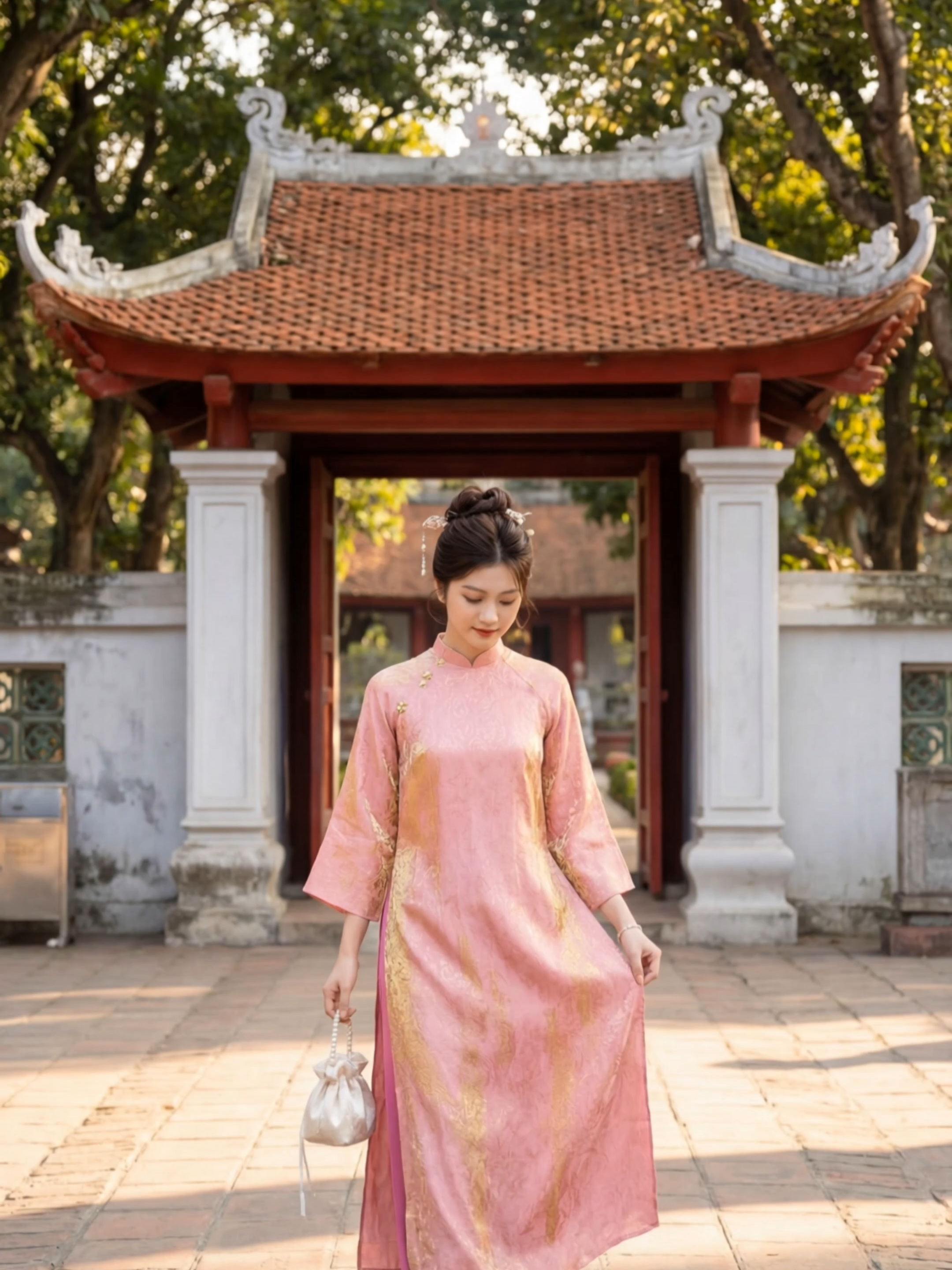 Áo dài An Vy #aodai #tet #donu #xh #viral