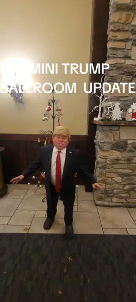 Making Christmas Great Again! #minitrump #trump #viral #America #Christmas 