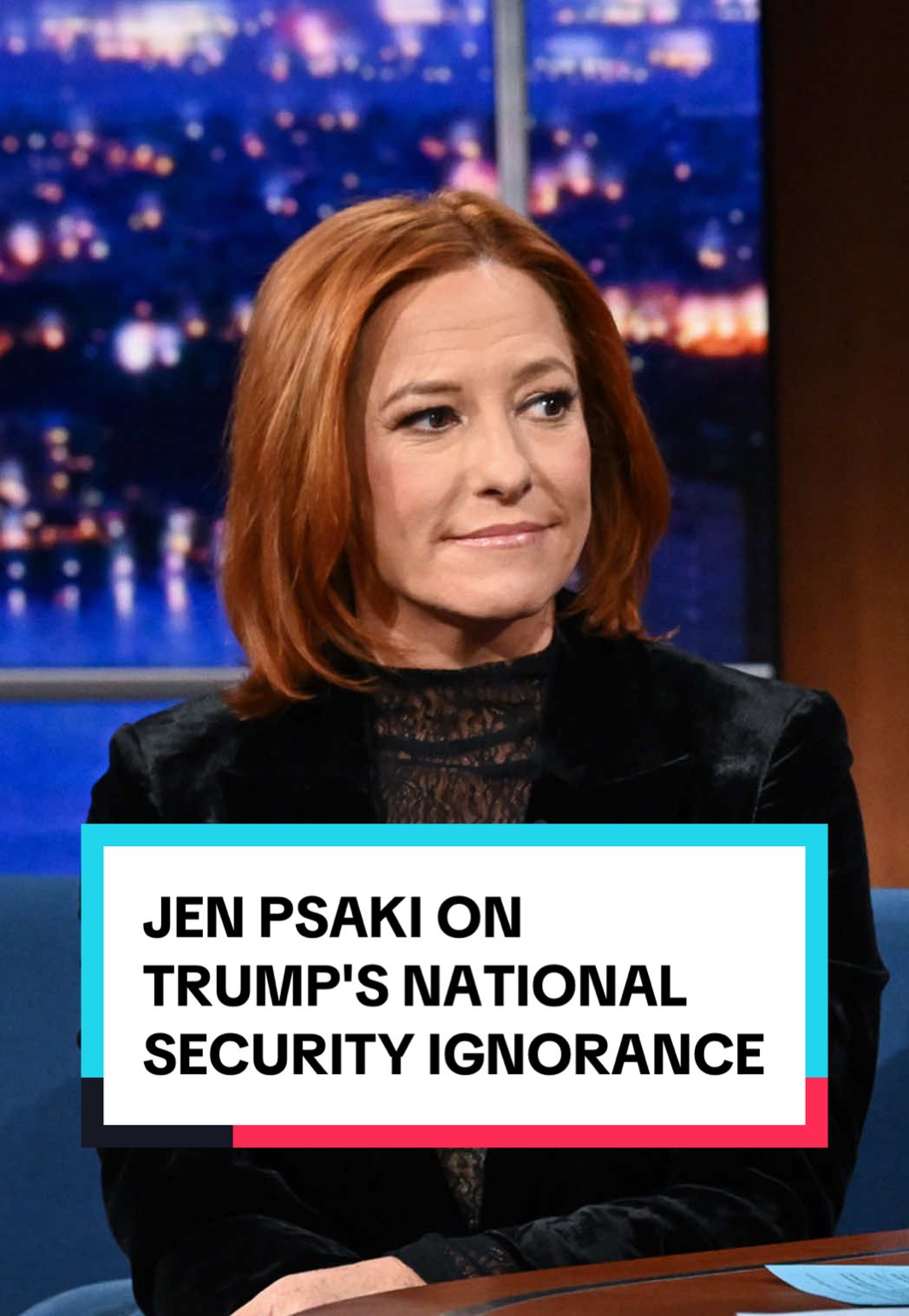 Drawing on her experience under the Obama and Biden administrations, Jen Psaki says she has never seen a U.S. president as uninformed on national security matters as President Trump. #Colbert #JenPsaki @Briefing with Jen Psaki 