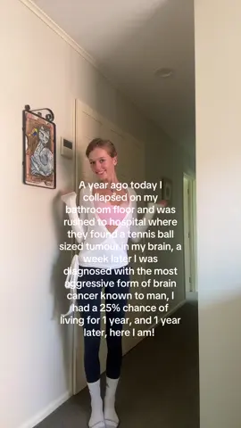 I am so grateful for every minute more I have, thank you all for being here x #braincancer #cancer #fyp #foryou #glioblastoma 