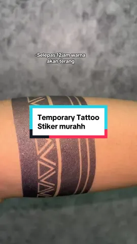 Tahan lama 2-3weeks ikut cara jaga✅ Fastshipping✅ #tattoo #temporarytattoo #tattoolover #fypviral #fypmalaysia 