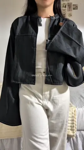 Buat ke kantor atau ke kampus cakepp bngt #OOTD #outfitideas #cleanoutfit #jaketjeanswanita 