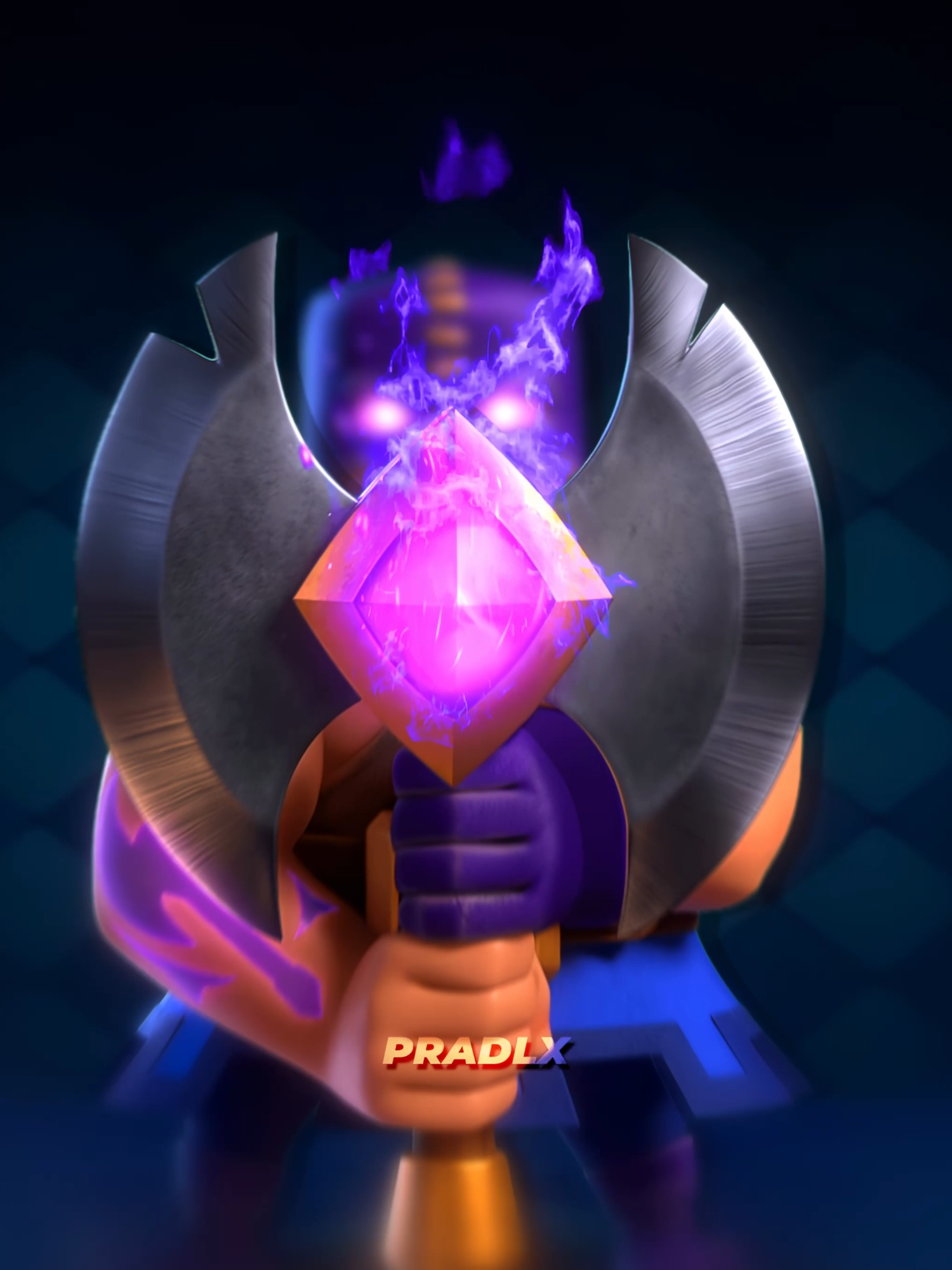 ´´I love when they scream´´ The best Evo 🗿 - Song: Porto da Morte (slowed) #executor #clashroyale #edit #animation
