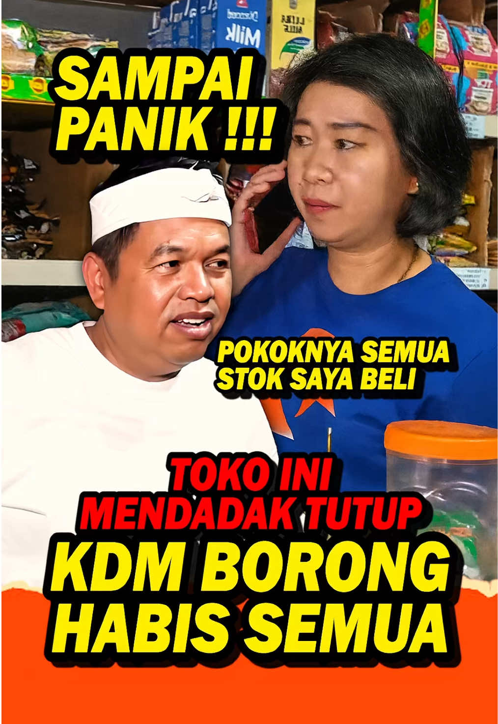 LUAR BIASA!! DEDI MULYADI BORONG SEMUA TOKO SEMBAKO UNTUK BANTUAN WARGA SUMATERA #dedimulyadi #kangdedimulyadi #kdm 