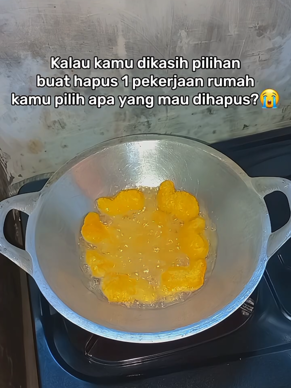 Kalo aku cuci baju 😂, kalau kalian apa bund? #kontenmasak #masakanrumahan #kreatorpemula #cooking #fyp 