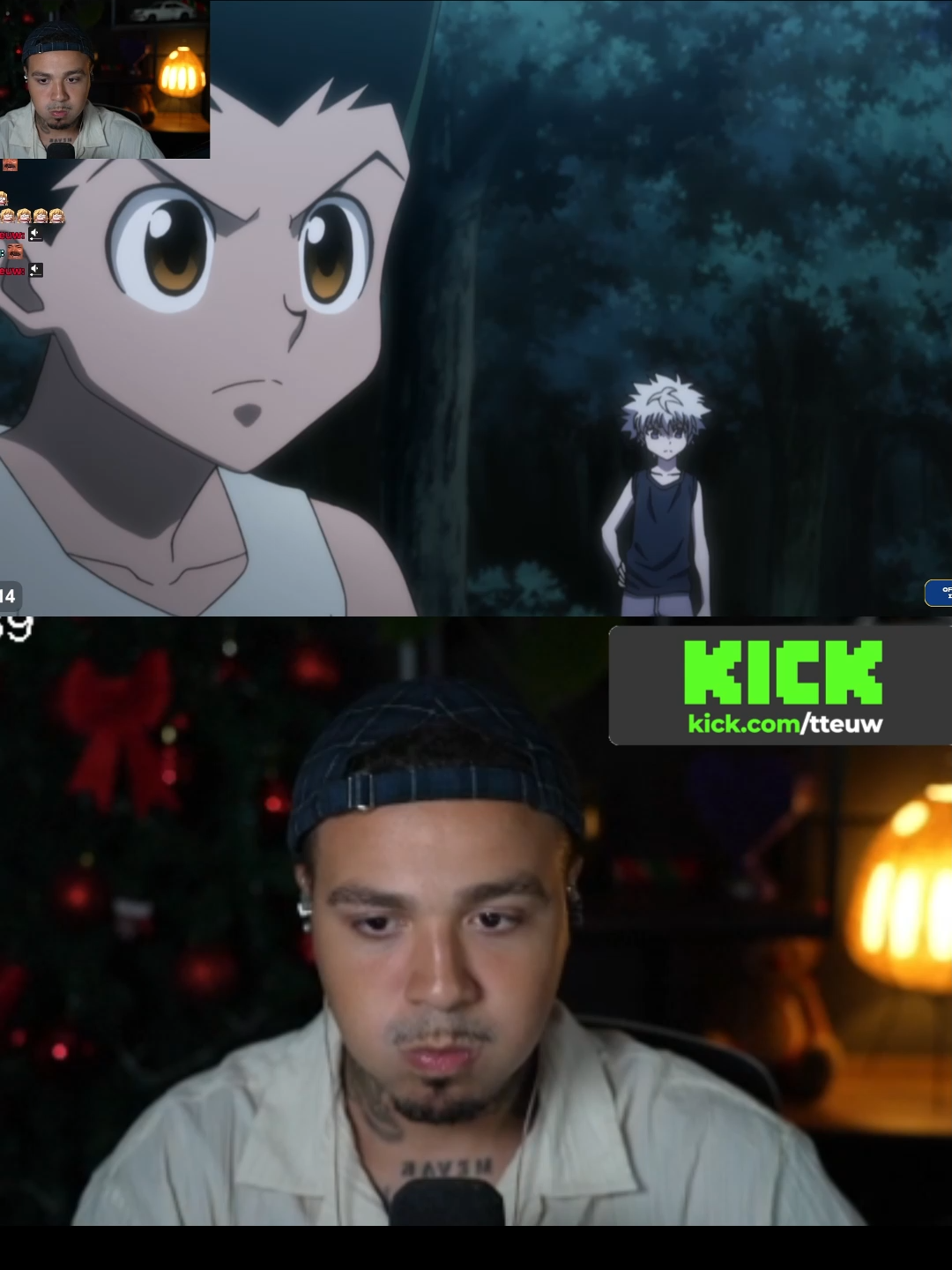 @tteuw vendo HXH #cortesdotteuw #react #anime #tteuw #hunterxhunter #gon #killua