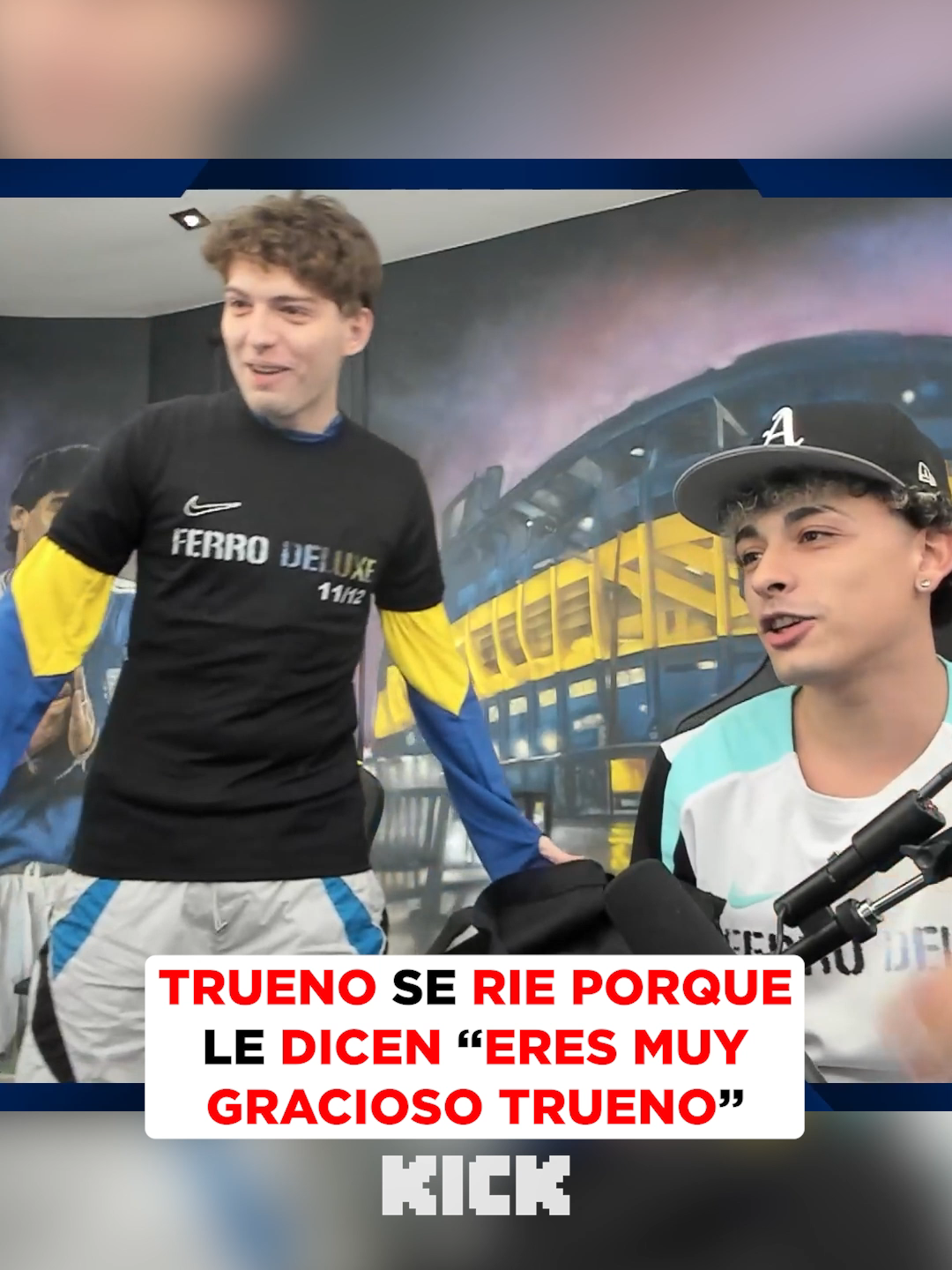 TRUENO SE RIE PORQUE LE DICEN ERES MUY GRACIOSO TRUENO #argentina #trueno #davooxeneize #lacobraaa #bocajuniors #kick #twitch