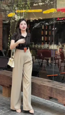 Quần này mặc lên thì như mét 7- Quần suông #quansuong #quanongrong #quancongso #quansuongongrong #quancapcao