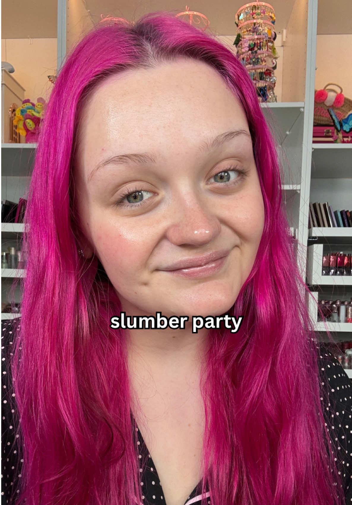 ask ur mom if i can come to ur house next weekend 😘 #slumberparty #SelfCare #grwm #dermaplaning #fragrance  @eos Products 